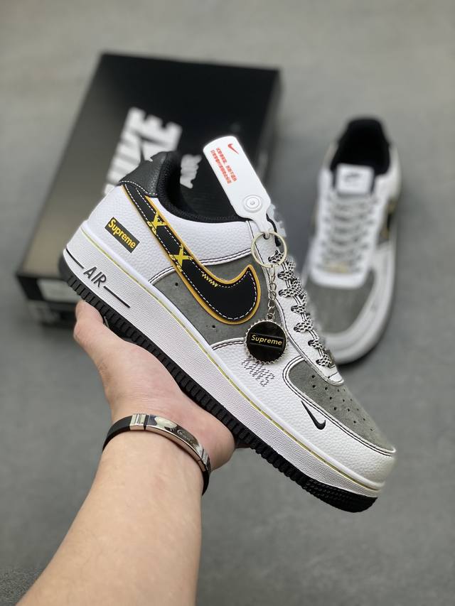 Nike Air Force 1 Low 空军一号低帮运动休闲板鞋 原楦头原纸板 打造纯正空军版型#专注外贸渠道 全掌内置蜂窝气垫 #原盒配件 原厂中底钢印、拉