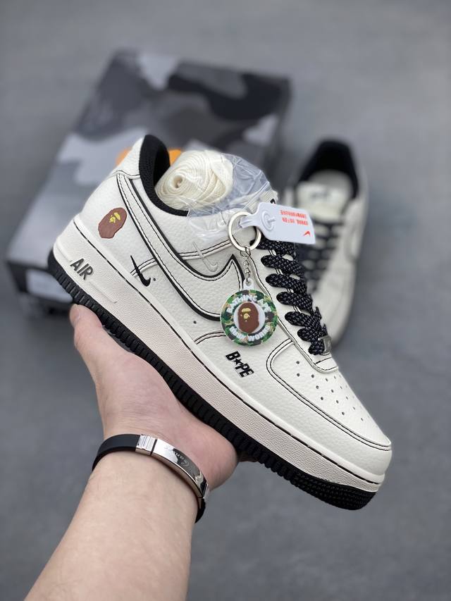 海外限量发售！公司级Nike Air Force 1 '07 Low 空军一号 低帮 运动鞋 休闲鞋 折边针车 工艺难度大 原楦头原纸板 原装鞋盒 定制五金配件