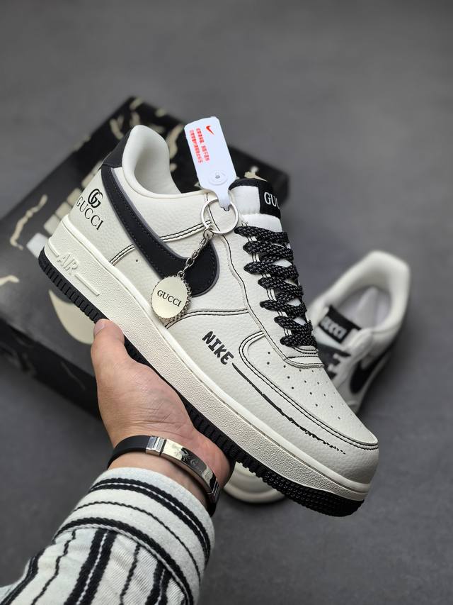 海外限量发售！公司级Nike Air Force 1 '07 Low 空军一号低帮 运动鞋 休闲鞋 折边针车 工艺难度大 原楦头原纸板 原装鞋盒 定制五金配件