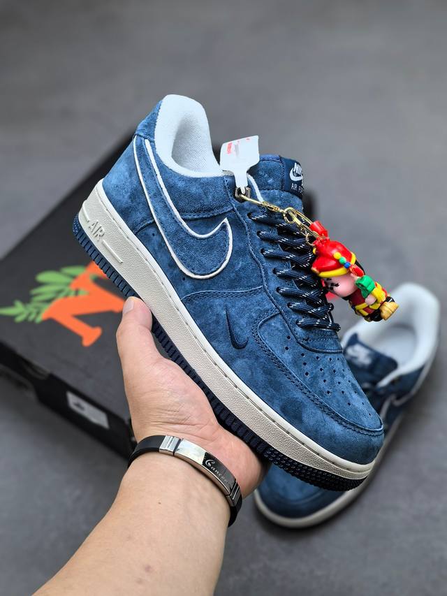 海外爆款限量发售！公司级Nike Air Force 1 '07 Low “头层猪八拼接” 空军一号 高端定制 低帮 运动鞋 休闲鞋 折边针车 工艺难度大 原楦