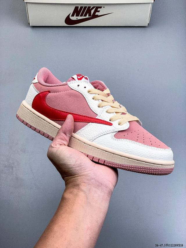 二层真标！耐克Nike Air Jordan Low 1 乔1低帮经典休闲鞋 1122289X18