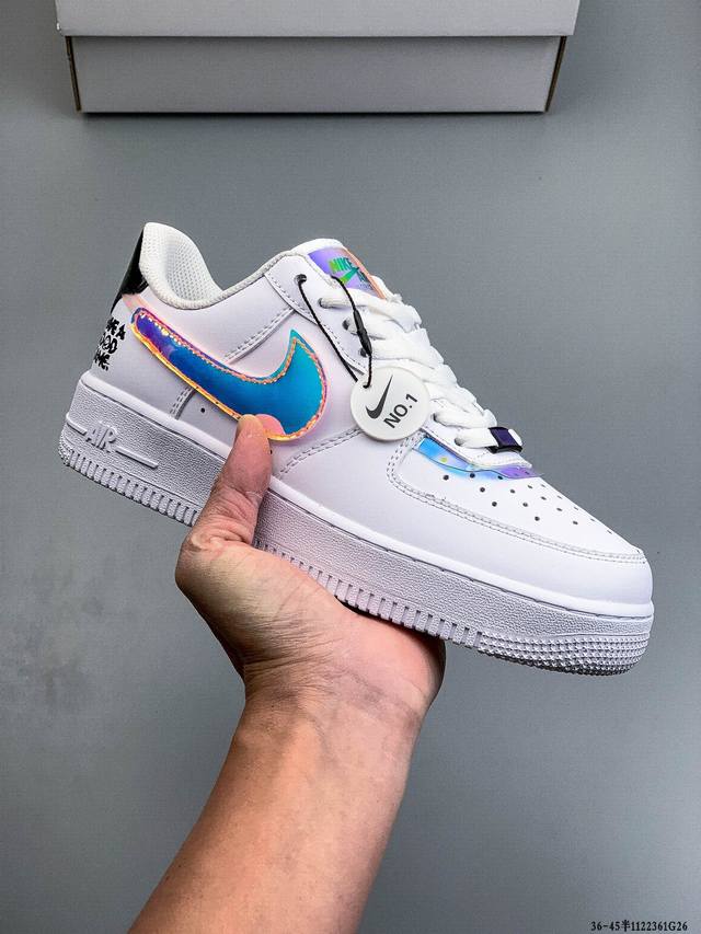 二层真标！耐克Nike Air Force 1 Low 空军一号低帮经典百搭休闲板鞋 1122361G26
