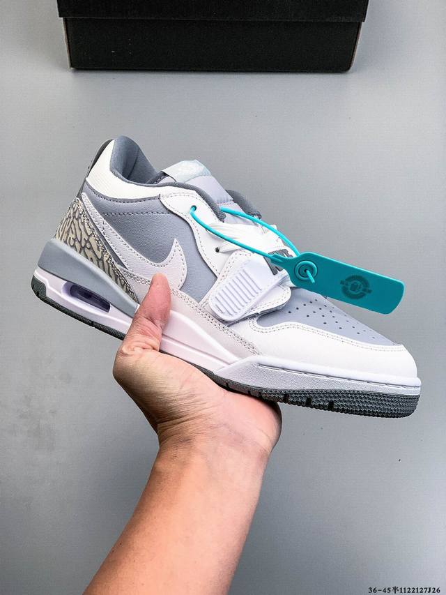 乔丹 Jordan Legacy 312 Low 乔312 混合版本低帮休闲运动篮球鞋 1122127J26