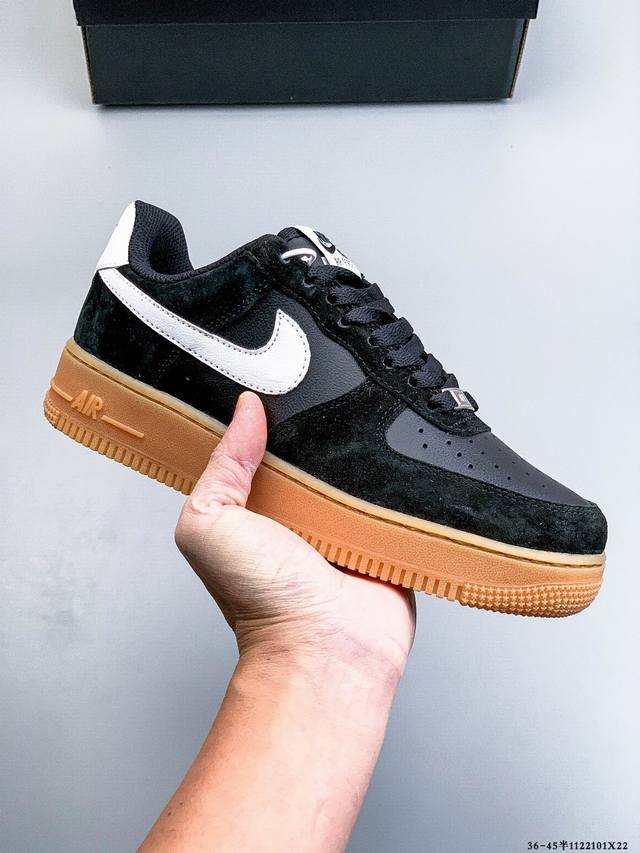 二层真标！耐克Nike Air Force 1 Low 空军一号低帮经典百搭休闲板鞋 1122101X22