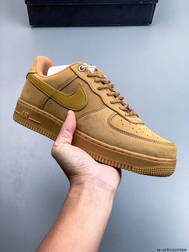 二层真标！耐克Nike Air Force 1 Low 空军一号低帮经典百搭休闲板鞋 1122275S19