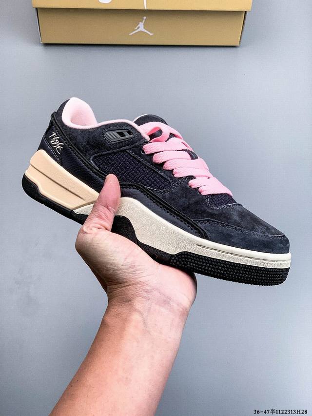 Jordan Flight Court Sp “Tela” 2025新款百搭滑板鞋 Jordan Brand 首度携手 Who Decides War 联合创始