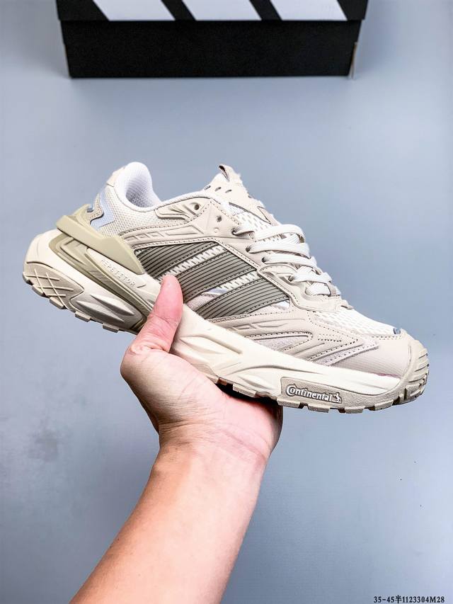 公司级 Adidas Xlg Storm Edge 阿迪达斯 舒适 防滑 老爹鞋 鞋面由轻薄透气的网布制成 提供卓越的空气流通性能 中底使用品牌独有的Bounc