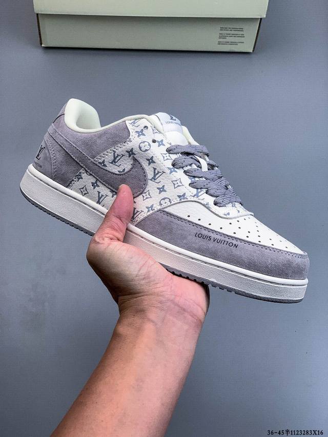 耐克 Nike Court Vision Low 皮面百搭休闲板鞋 1123283X16