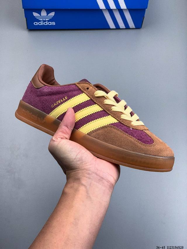 真标半码！阿迪达斯Adidas Gazelle 低帮复古百搭休闲运动板鞋 1123156S20