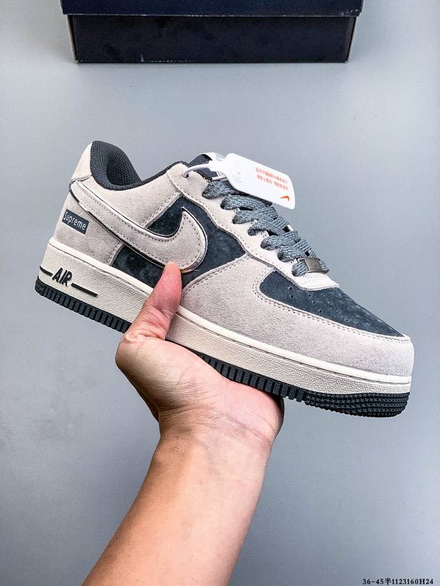 二层真标！耐克Nike Air Force 1 Low 空军一号低帮经典百搭休闲板鞋 1123160H24