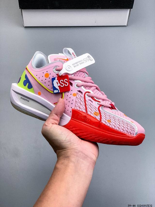 Nike Air Zoom G.T.Cut Ep 耐克新款实战系列篮球鞋 #全掌React+Zoom Strobel+后跟Zoom 离地面更近的设计提供更快的反