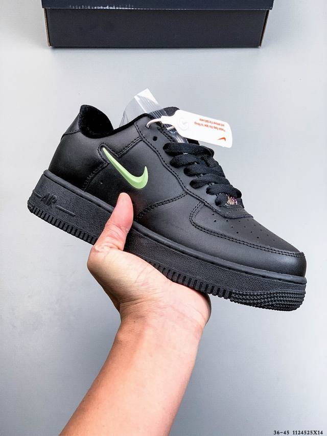 二层真标！耐克Nike Air Force 1 Low 空军一号低帮经典百搭休闲板鞋 1124525X14