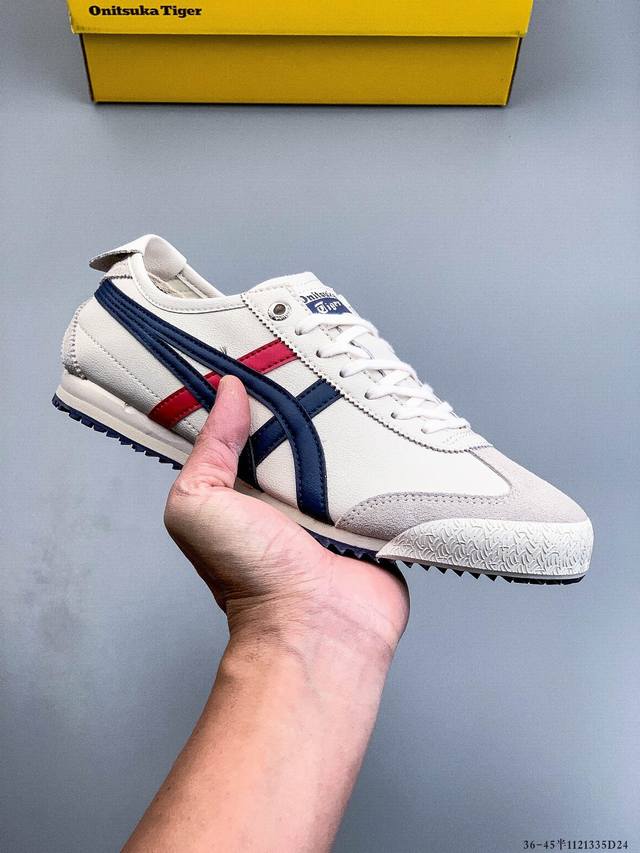 亚瑟士Onitsuka Tiger鬼塚虎 Mexico 66 Driving 舒适 防滑耐磨 低帮 生活休闲鞋 1121335D24