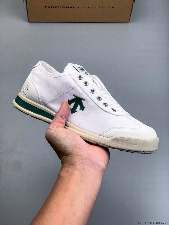 Descente迪桑特Chron Tempo复古运动休闲鞋帆布鞋 1121126L20