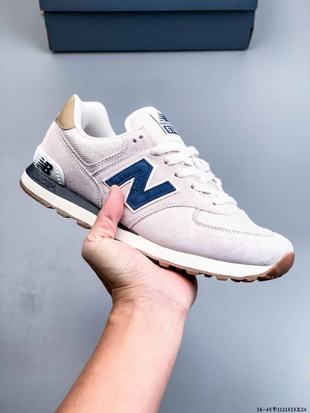Nb新百伦New Balance U574 低帮复古休闲运动慢跑鞋 纯原版本版本 采用猪巴革组合网织物鞋面材质 全新4层组合独立私模大底 1121525X24