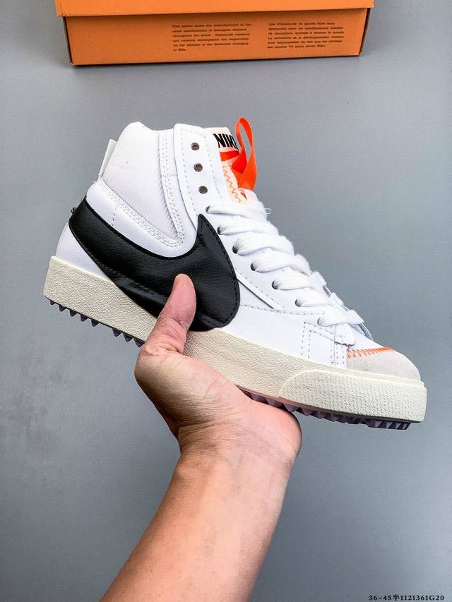 真标半码！耐克Nike Blazer Mid 77 Vntg We Suede 高帮经典复古休闲板鞋 1121361G20