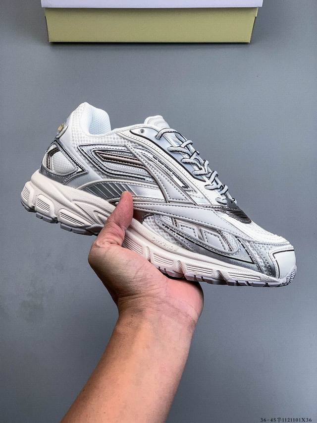 公司级！锐步Reebok premier Road Ultra 舒适百搭透气休闲跑步鞋 .经典设计传承：汲取2000年代锐步标志性跑步系列premier 的设计