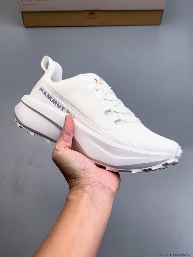 公司级！Mammut猛犸象 Sertig Ii Low Gtx 舒适百搭 防滑耐磨低帮 徒步鞋 1120269X56