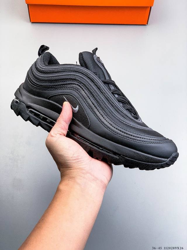耐克Nike Air Max 97 子弹系列全掌气垫经典运动休闲跑步鞋 1120289X26