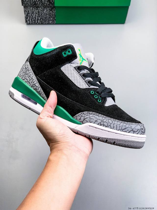 乔丹 Air Jordan 3 Retro Tinker Nrg Aj3 乔3 低帮复古休闲运动文化篮球鞋 1120289X19