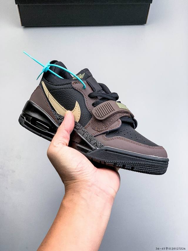 乔丹 Jordan Legacy 312 Low 乔312 混合版本低帮休闲运动篮球鞋 1120127J26