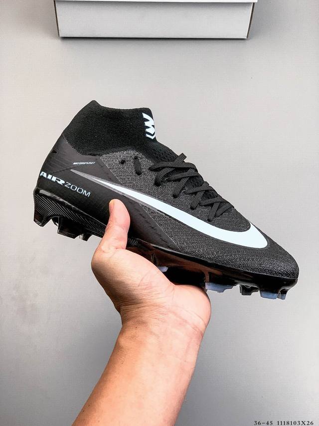 刺客十六代内置Bonded 套装全气垫防水针织Fg足球鞋 Air Zoom Mercurial Var Xv Elite 1118103X26