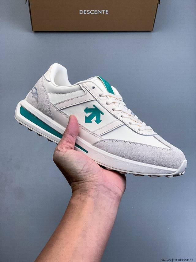 公司级！迪桑特Descente Terraind Slip-On 舒适柔软 防滑耐磨低帮 登山鞋 1118335D32