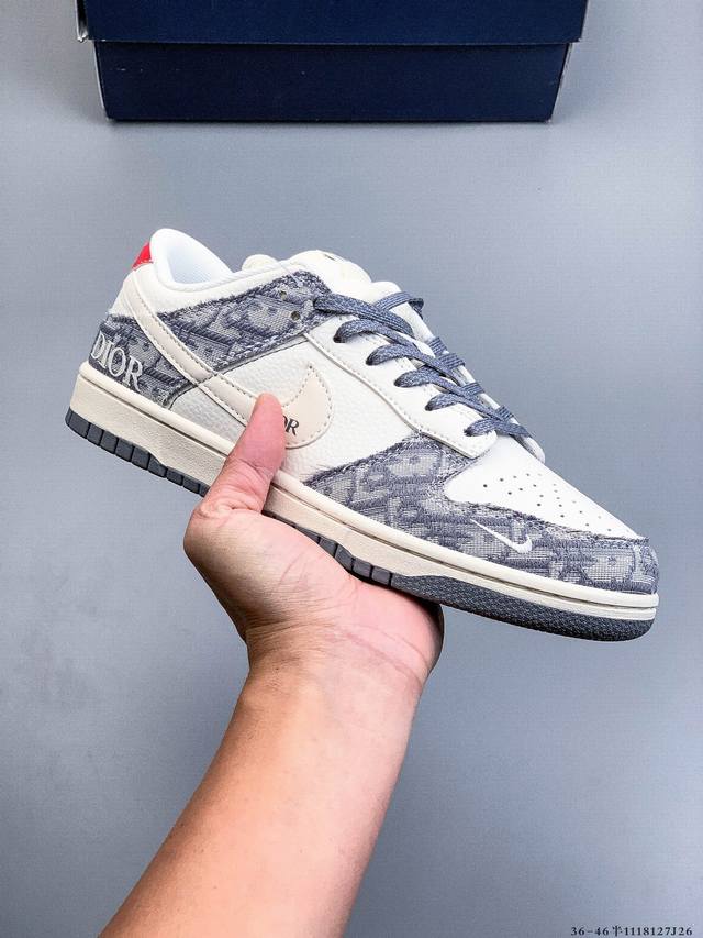 二层真标！耐克Nike Sb Dunk Low pro经典百搭休闲滑板鞋 1118127J26