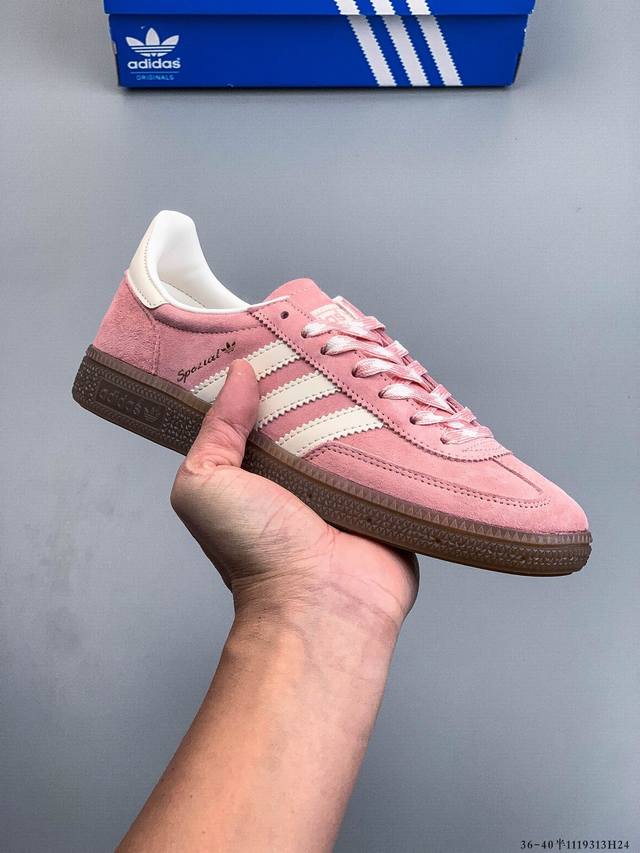公司级！阿迪达斯 Adidas Handball Spezial时尚休闲板鞋 1119313H24