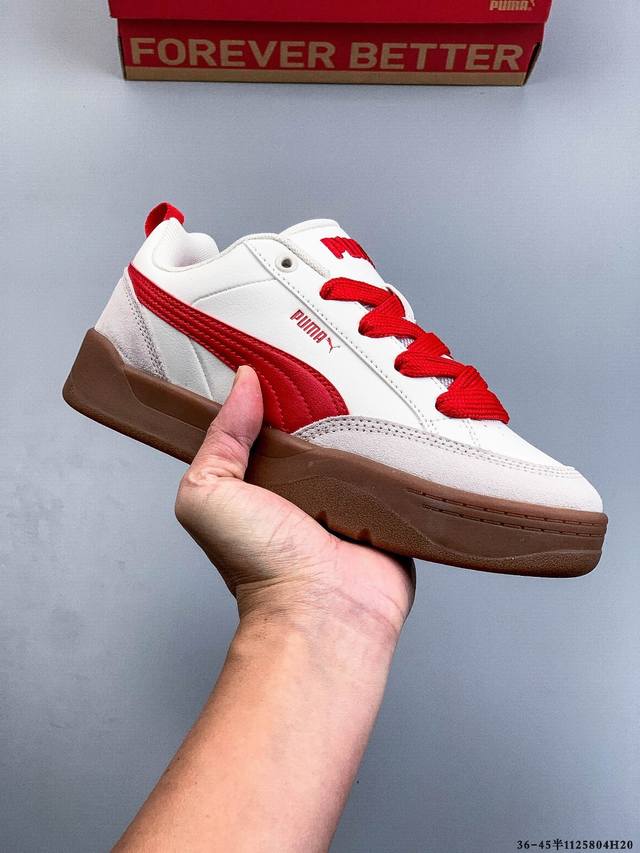 puma彪马 park Sd情侣复古休闲面包鞋厚底增高运动板鞋 1125804H20