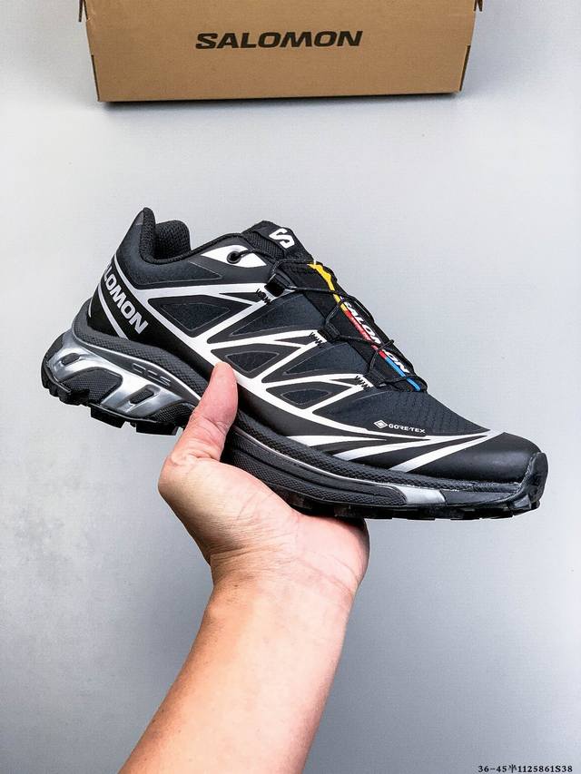 Salomon Xa pro Xt-6 Expanse 萨洛蒙户外越野跑鞋 鞋面采用Sensifit贴合技术 全方位贴合包裹脚型 鞋跟部鞋底牵引设计 提供强大的