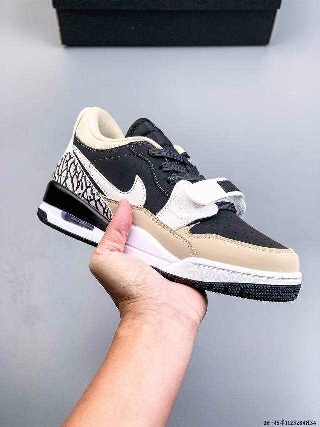 公司级Nike Air Jordan Legacy Aj312 Low耐克乔丹三合一混合版本低帮文化休闲运动篮球鞋 有着交错结合的设计 它的名字就展现出它所包含