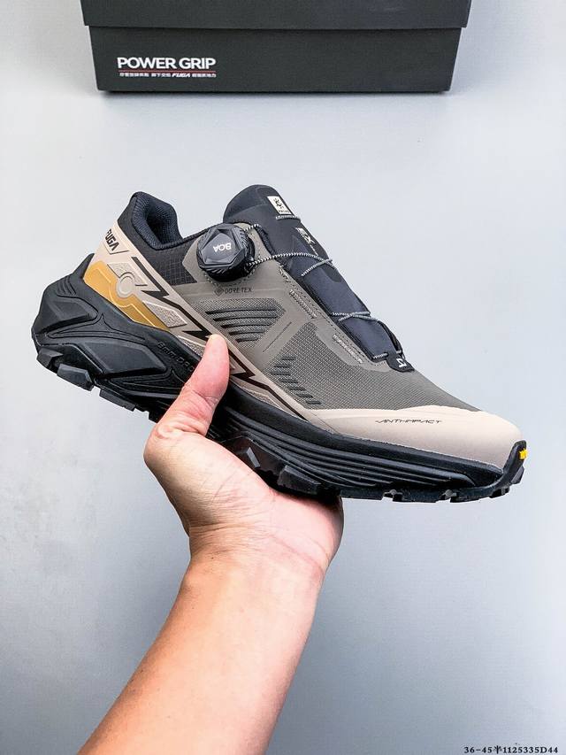 公司级！凯乐石 Kailas Fuga Du Boa 大坡王轻越野徒步网布Tpu减震防滑透气支撑回弹 低帮 超强抓地力登山鞋 Boa适配系统 通过旋钮实现快速微