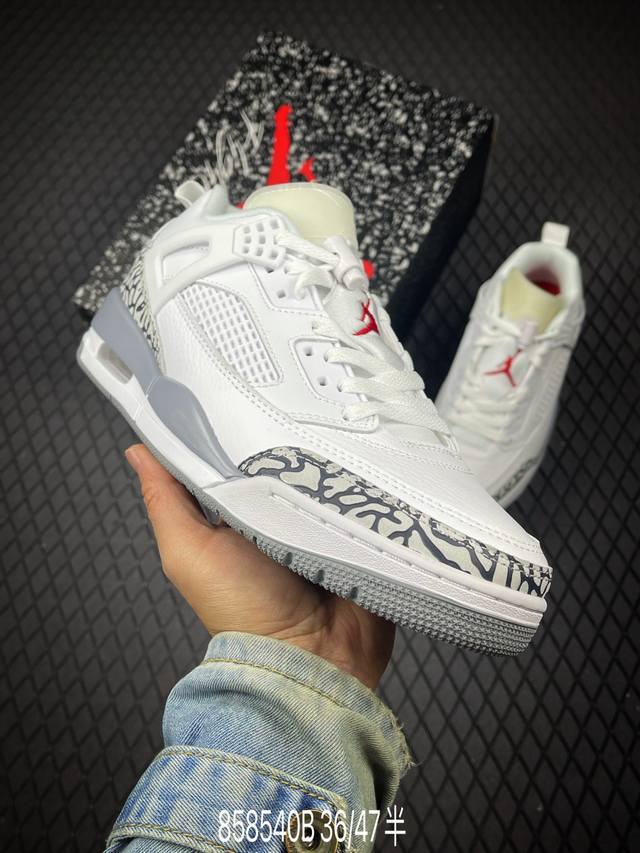 B A Jordan Spizike Low 纯原低帮篮球鞋 原楦原纸板 原厂材料开发 细节把控到位 主供外贸客户 打造完美鞋型 纸板中底 钢印 完美版型 公司