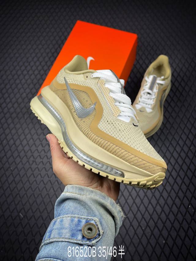 B Nike Air Zoom pegasus premium 耐克网面全气掌垫缓跑震鞋 Ih4369-001 全掌见可的Air Zoom首次在pegasus系