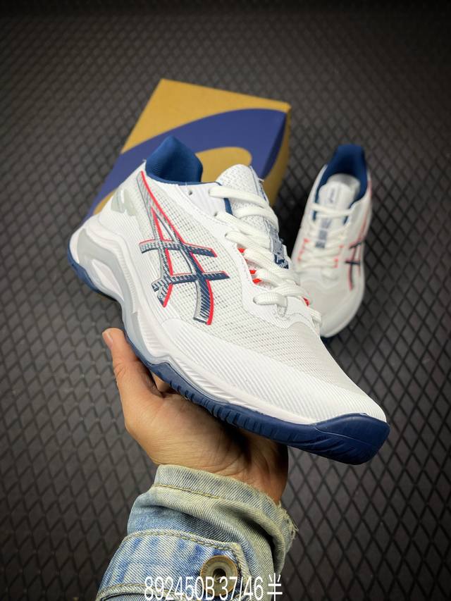 B Asics Netburner Ballistic Ff 4 亚瑟士 专业训练鞋 轻量舒适透气材质 升级全新缓震中底部位科技材质 货号:1051A088-1