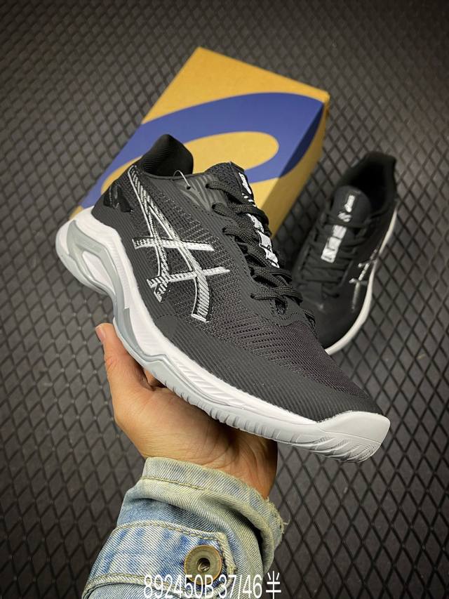 B Asics Netburner Ballistic Ff 4 亚瑟士 专业训练鞋 轻量舒适透气材质 升级全新缓震中底部位科技材质 货号:1051A088-1