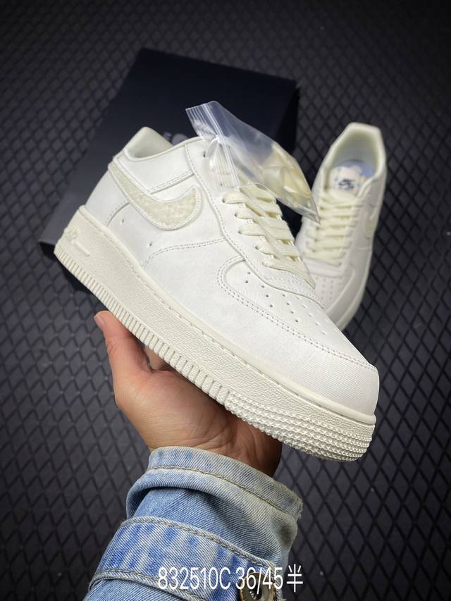C 公司级Nike Air Force 1 ‘07 Low 空军一号低帮 运动鞋 休闲鞋 折边针车 工艺难度大 原楦头原纸板 原装鞋盒 定制五金配件 内置全掌气