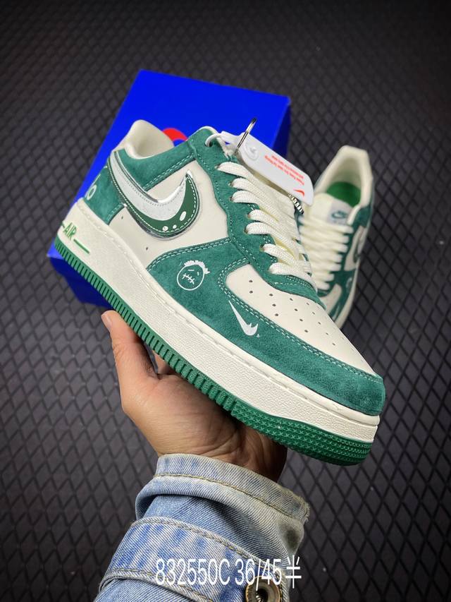 C 公司级Nike Air Force 1 ‘07 Low 空军一号低帮 运动鞋 休闲鞋 折边针车 工艺难度大 原楦头原纸板 原装鞋盒 定制五金配件 内置全掌气