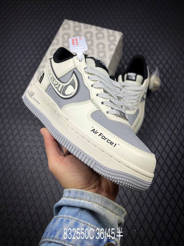 C 公司级Nike Air Force 1 ‘07 Low 空军一号低帮 运动鞋 休闲鞋 折边针车 工艺难度大 原楦头原纸板 原装鞋盒 定制五金配件 内置全掌气