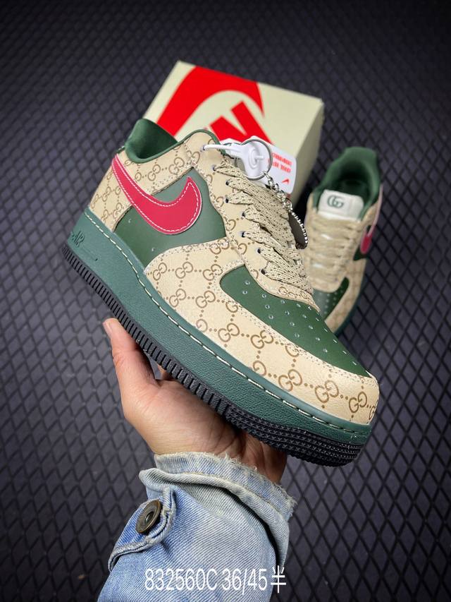 C 公司级Nike Air Force 1 ‘07 Low 空军一号低帮 运动鞋 休闲鞋 折边针车 工艺难度大 原楦头原纸板 原装鞋盒 定制五金配件 内置全掌气