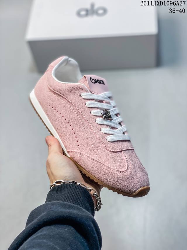 公司级Alo Yoga Sunset Sneaker 休闲城市通勤 舒适生活休闲鞋 原版开发 舒适百搭 网布减震透气支撑耐磨低帮 市面唯一独家私模打造 正确双层