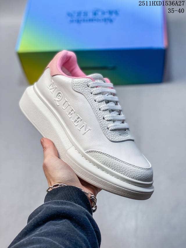 Alexander Mcqueen 亚历山大麦昆 莞产纯原 26Ss 官方新版 高端零售 海淘代购 外贸充正专供品质 升级原楦原纸版数据开发 全套专柜包装物及配