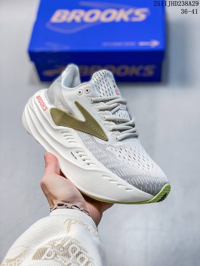 真标Brooks 布鲁克斯Glycerin Max 超级甘油 厚底马拉松缓震跑鞋 货号:110447 1D 045 Ld:Jed101-Ae D11Jhd238