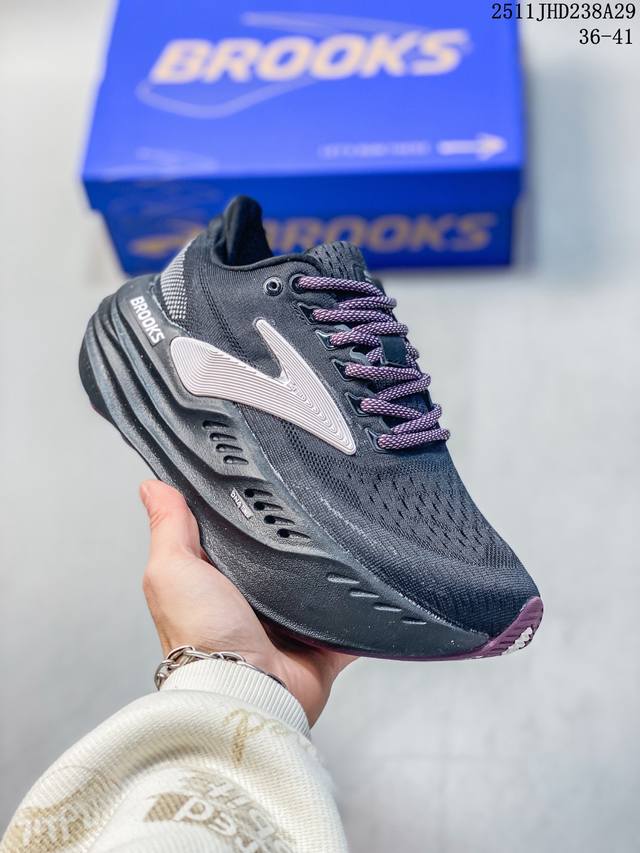 真标Brooks 布鲁克斯Glycerin Max 超级甘油 厚底马拉松缓震跑鞋 货号:110447 1D 045 Ld:Jed101-Ae D11Jhd238