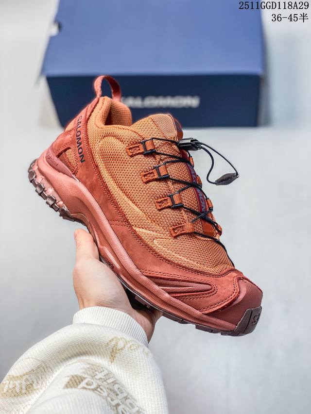 公司级：Salomon Xa pro 3D Jeong Li萨洛蒙户外越野跑鞋 鞋面采用Sensifit贴合技术 全方位贴合包裹脚型 鞋跟部鞋底牵引设计 提供强