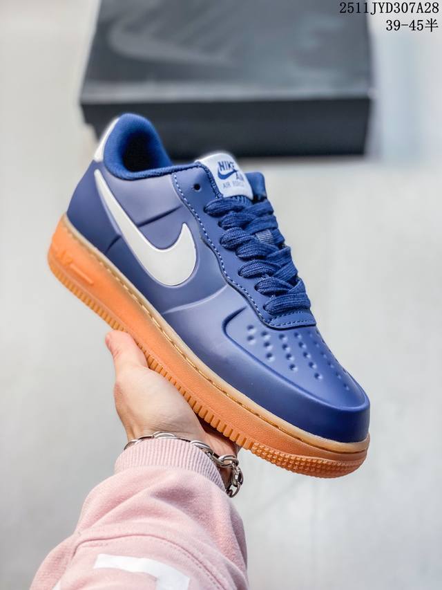 公司级Nike Air Force 1‘07 posite Fl Max 原楦头原纸板 打造纯正低帮空军版型 专注外贸渠道 全掌内置蜂窝气垫 原盒配件 原厂中底