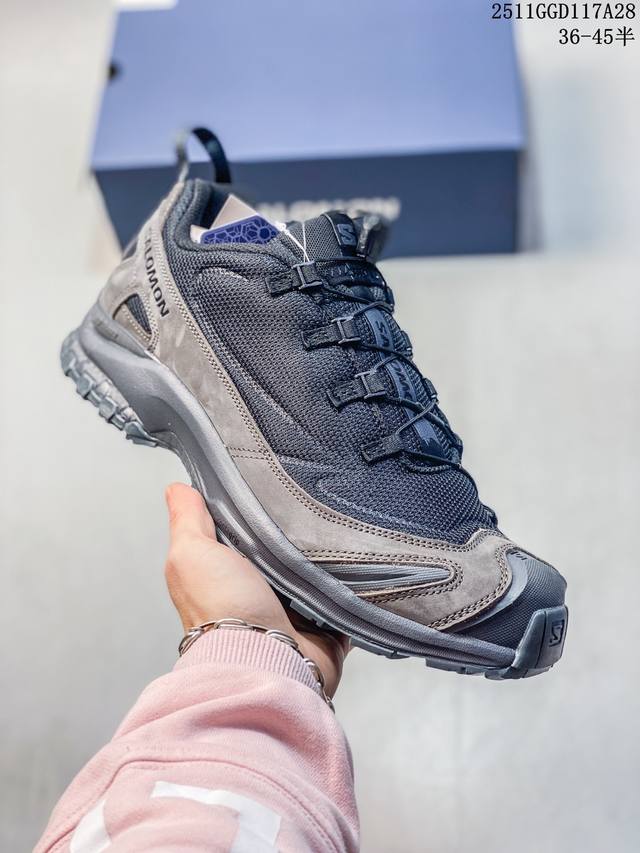 公司级Salomon萨洛蒙2025秋冬新款Xa pro 3D 系列新色系跑步鞋休闲运动鞋 479616 中底搭载全掌玻璃纤维能量板和超厚弹性泡沫中底，跑动时推进