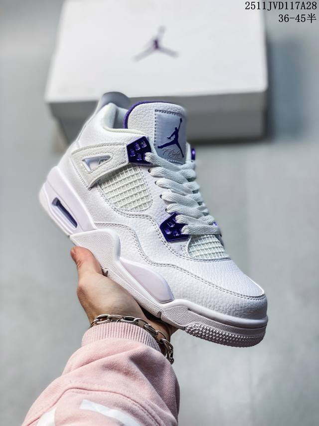 公司级Aj4 Air Jordan 4 Retro ” Infrared “ Aj4乔4 男子文化篮球鞋 大厂出品 主力合作工厂p 全新模具开发 纯正4代正确鞋