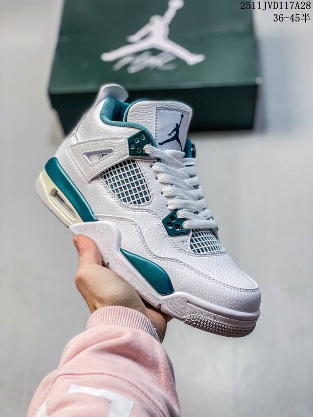 公司级Aj4 Air Jordan 4 Retro ” Infrared “ Aj4乔4 男子文化篮球鞋 大厂出品 主力合作工厂p 全新模具开发 纯正4代正确鞋